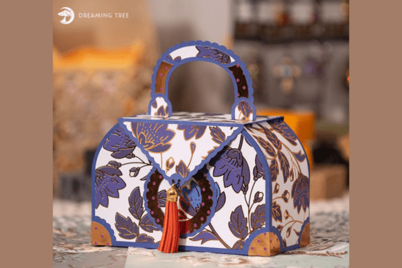 Copper Evening Bag 3D SVG for Birthdays