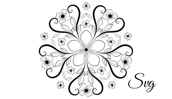 Flower Circle SVGs: Floral Graphics & Illustrations Review
