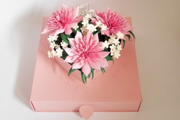Jamila Flower Box: 3D SVG Floral Compositions