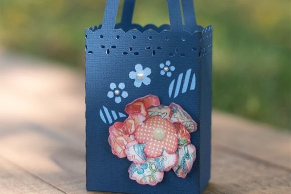 Mini Floral Favor Bag
