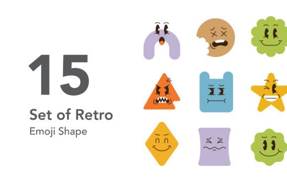 Retro Emoji Sticker: A Floral Twist on Nostalgic Fun